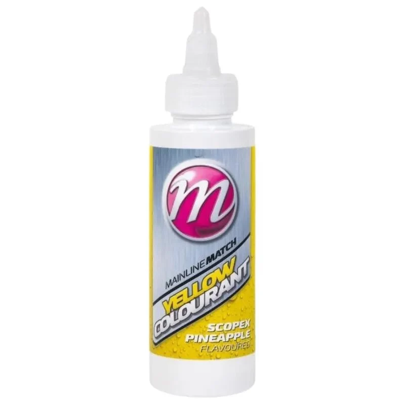 Mainline Flavoured Colourants Scopex Pineapple Yellow 100ml