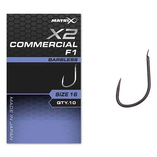 Matrix X2 Commercial F1 Barbless