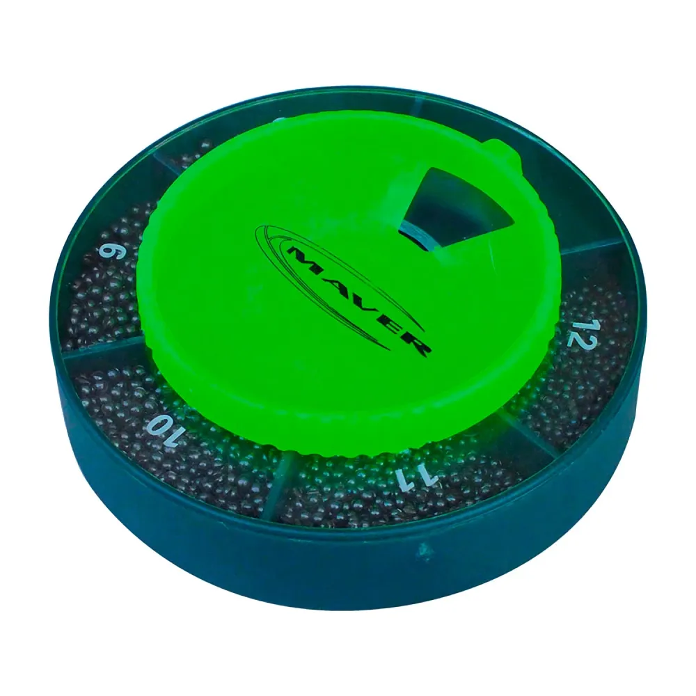Maver Super-Calibrated Split Shot (Sizes 8–12)