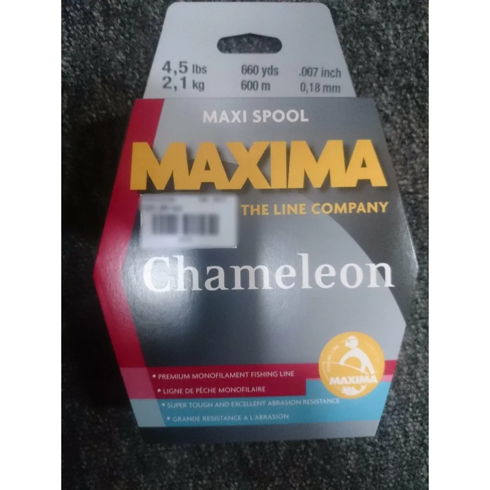 Maxima Maxi Spool Chameleon 2.1kg / 600m / 0.18mm