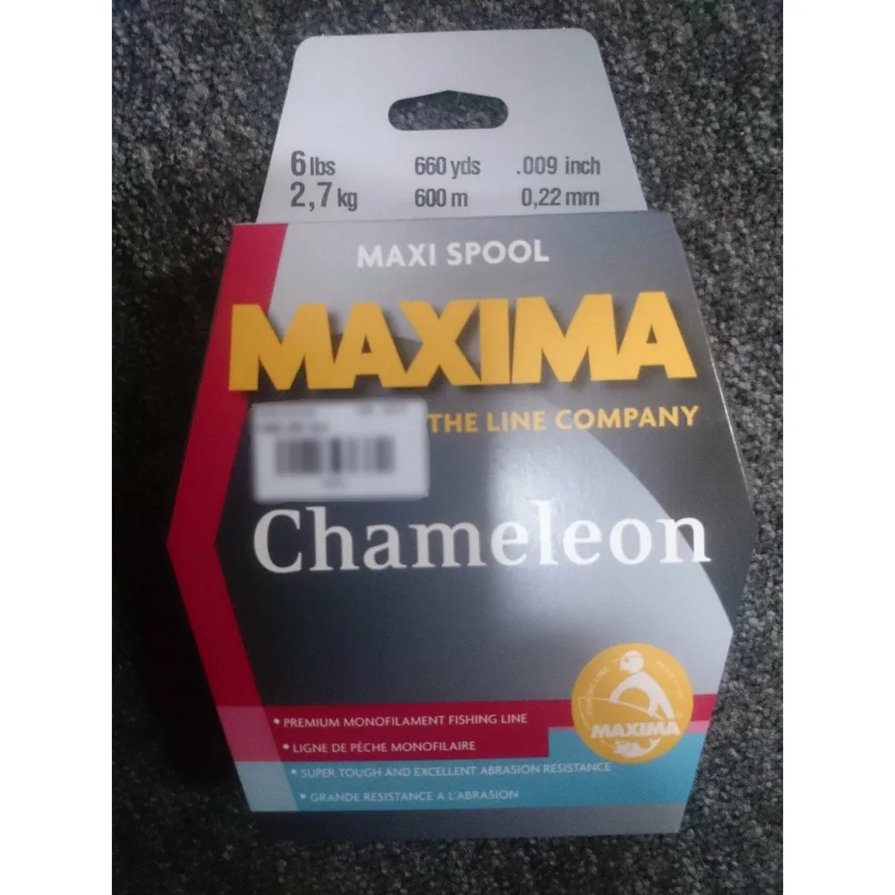 MAXIMA Maxi Spool Chameleon 2.7kg / 600m / 0.22mm