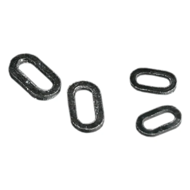 Mikado Oval Rig Rings 4.5mm - Black Matt