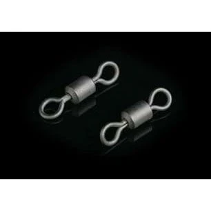 Mikado Rolling Swivel #8 Black Matt - 10 pcs Pack