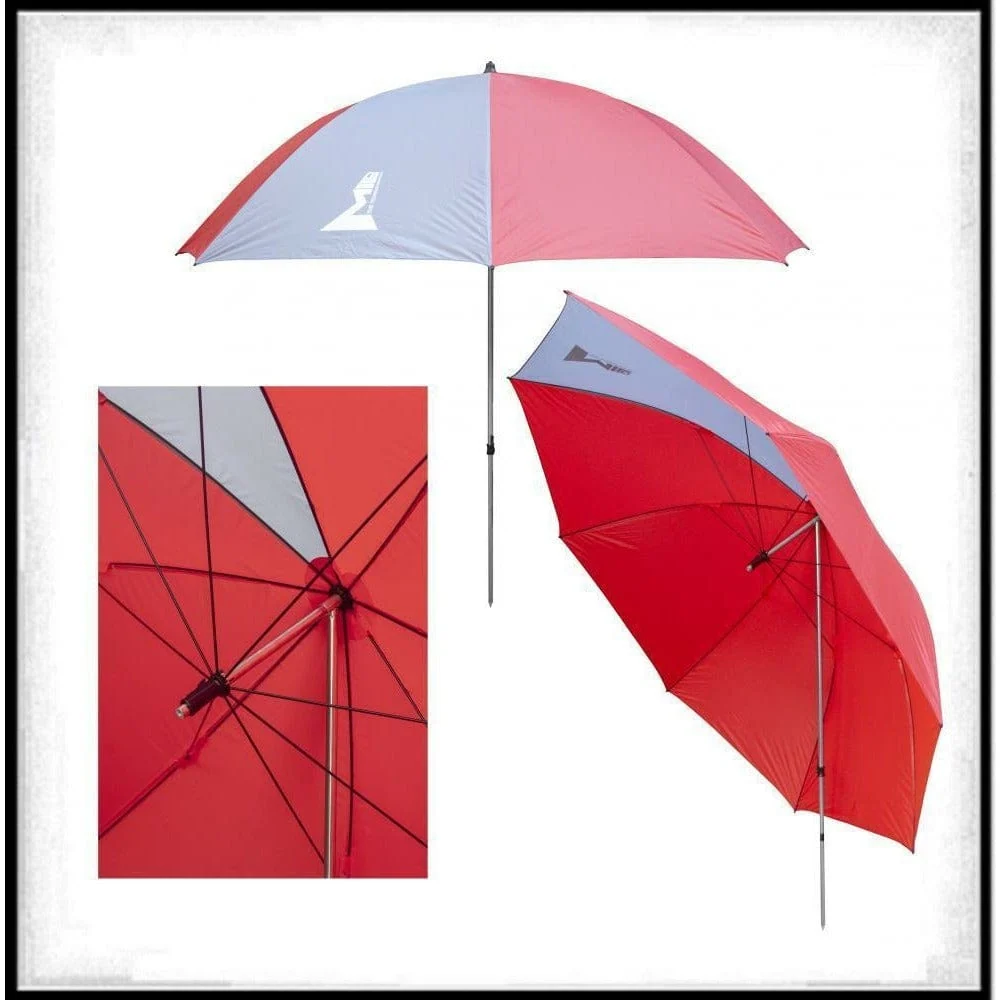 MILO Kai Wave ST Umbrella 3.0m Red/Grey