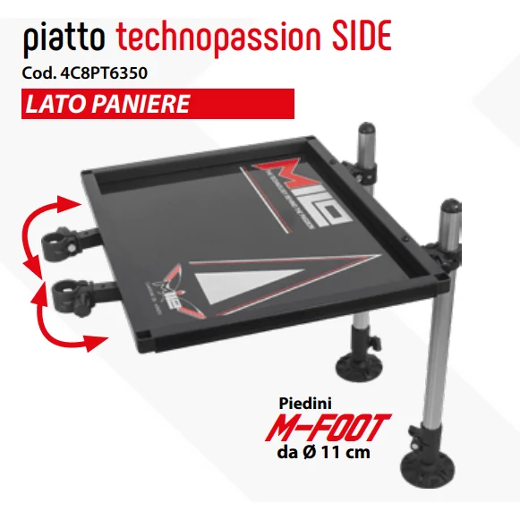 MILO Piatto Techno Passion Platform Accessory Ø36 mm, 63 x 50 cm