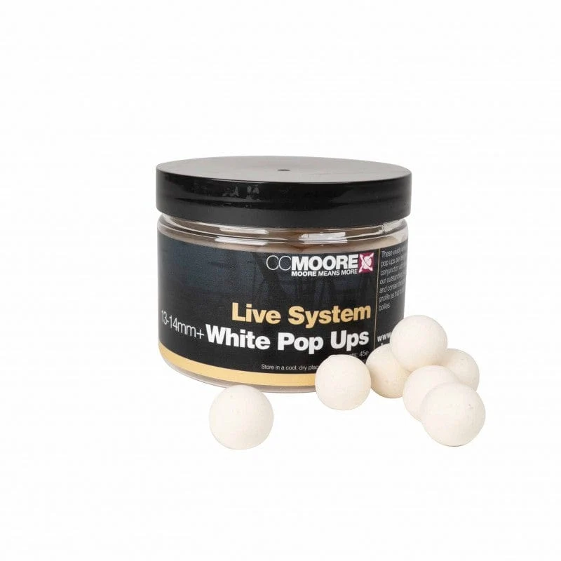 CC MOORE LIVE SYSTEM WHITE POP UPS