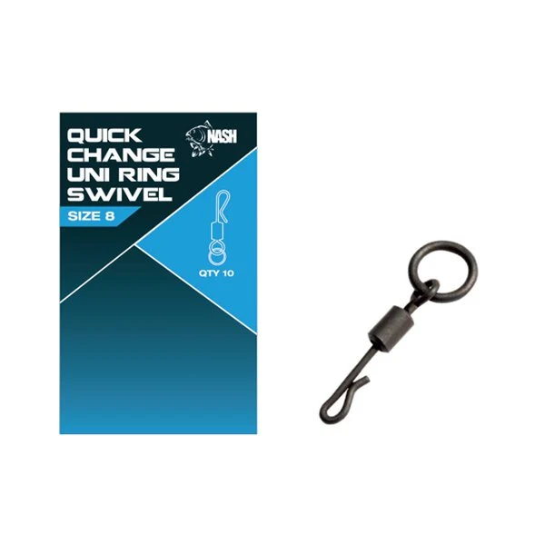 Nash Quick Change Ring Swivel Size 8