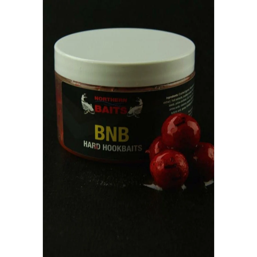 Northern Baits BNB Strawberry Hookbaits - Glugged - 16mm