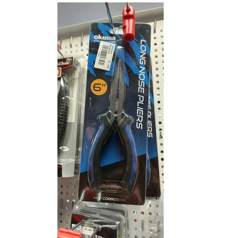 Okuma Long Nose Pliers 6" (15cm) - PA09028