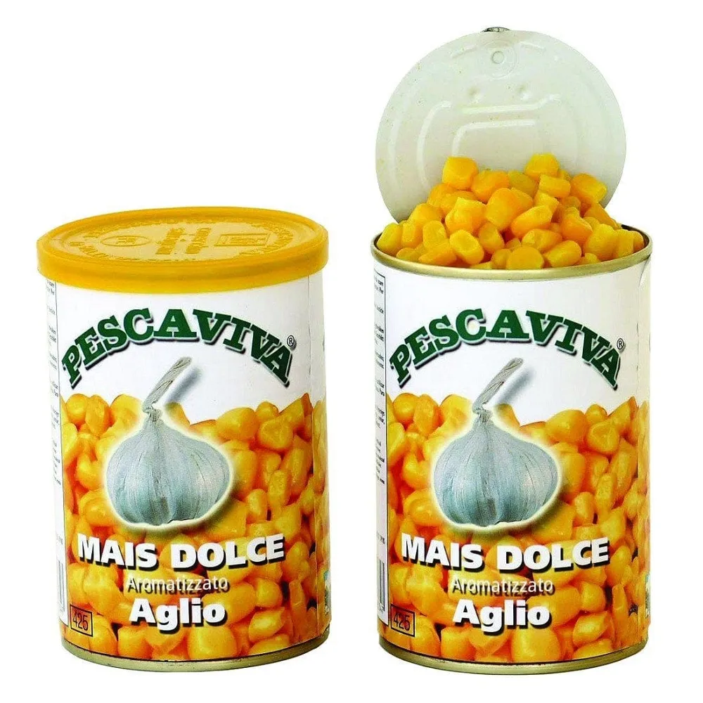 Pescaviva Sweetcorn - Garlic Flavour