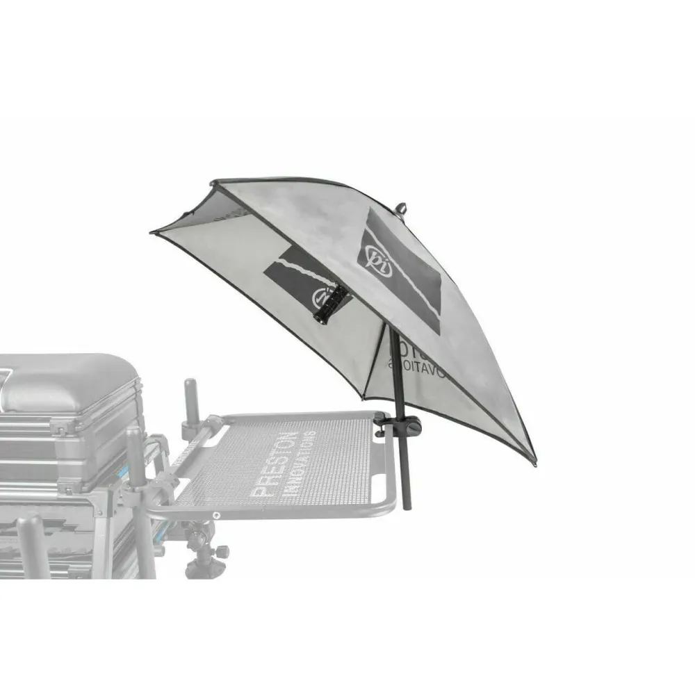 Preston Offbox Grey Bait Brolly