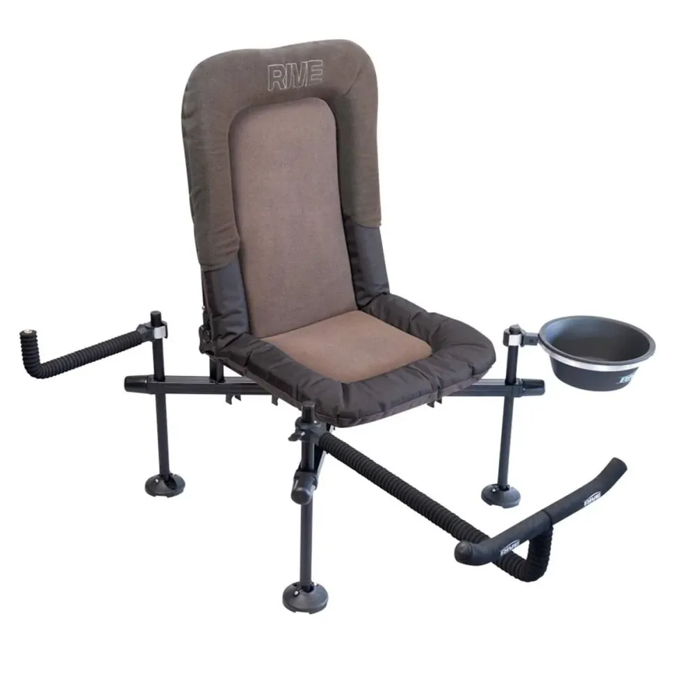 RIVE Black Feeder Club Chair Full - D25
