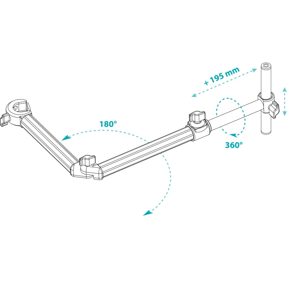 RIVE Compact Feeder Arm 410/895mm