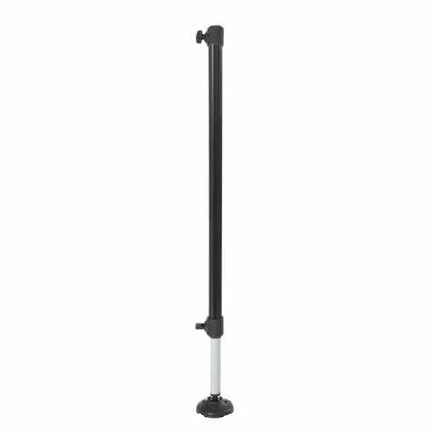 Rive Telescopic Leg D36 - 750/1050mm Black