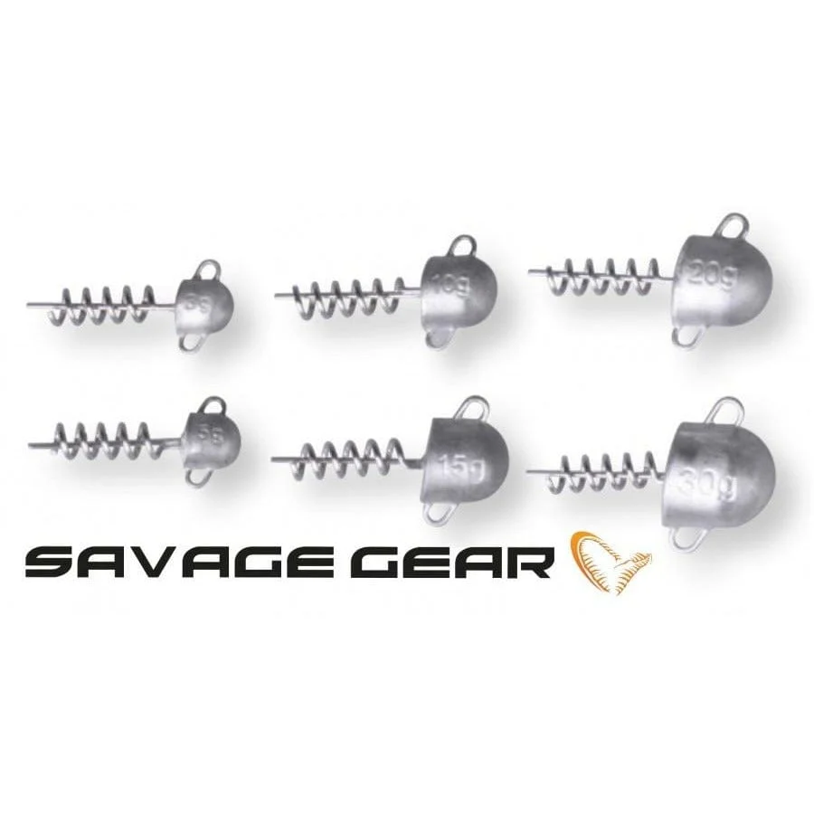 Savage Gear Cork Screw Heads 10g 3pcs