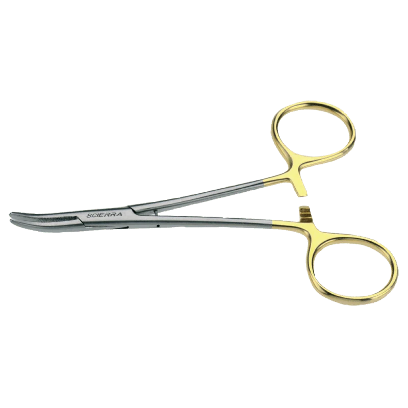 Scierra Forceps Curved 5.5''