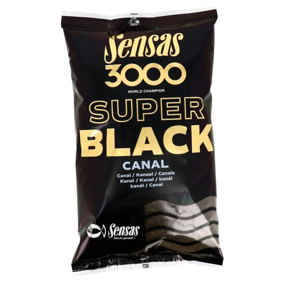 SENSAS 3000 SUPER BLACK CANAL