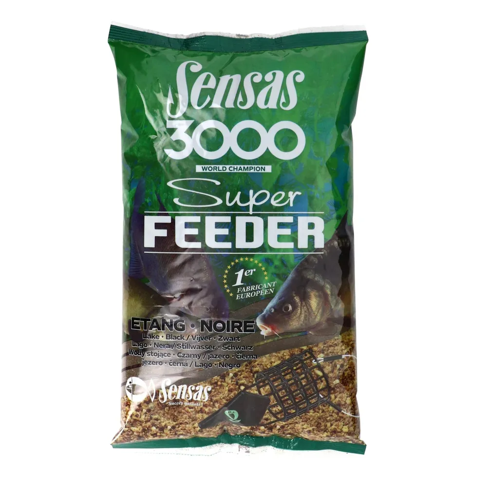 SENSAS 3000 Super Feeder Lake Black