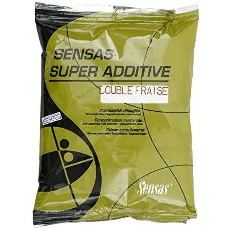 SENSAS Additive Double 200 g Strawberry