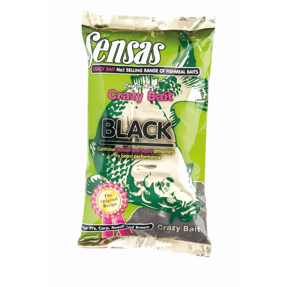 SENSAS CRAZY BAIT BLACK MUSSEL AND SQUID
