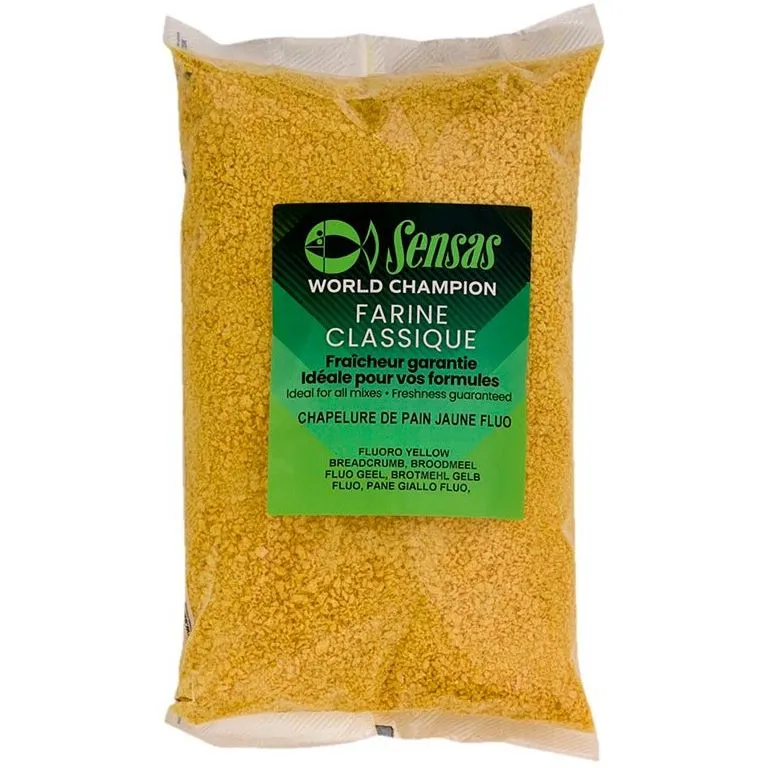 Sensas Fluo Yellow Breadcrumb 700g