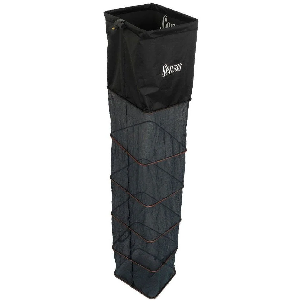 SENSAS Rectangular Black Carp Keepnet 4m