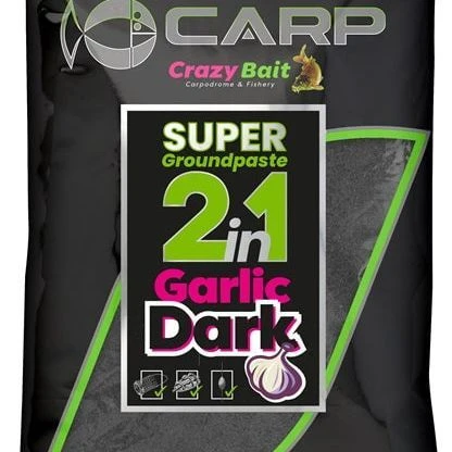 Sensas Super Groundpaste 2 1 Dark Garlic 1kg