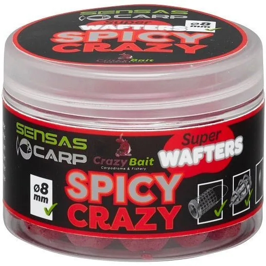 Sensas Super Wafters 8mm Spicy Crazy 60g