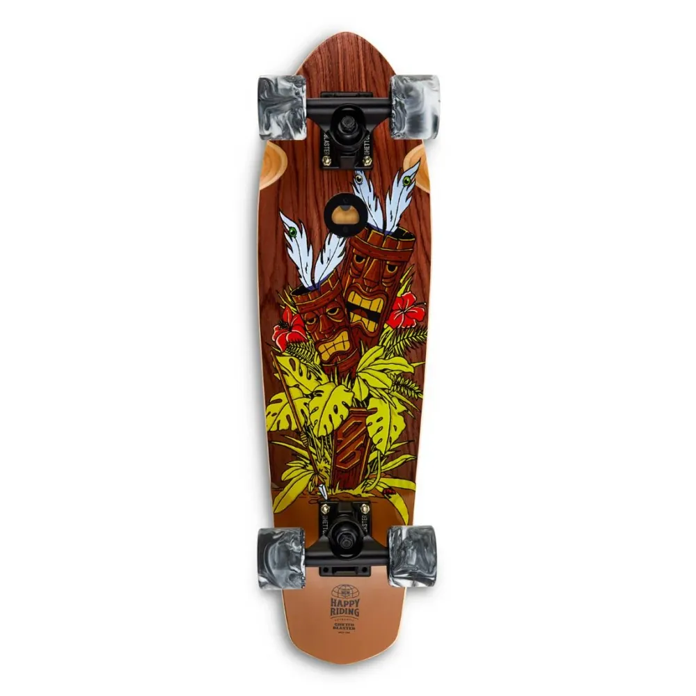 Skateboard Cruiser Ghettoblaster Mogano Tki Totem 26" -7,25"