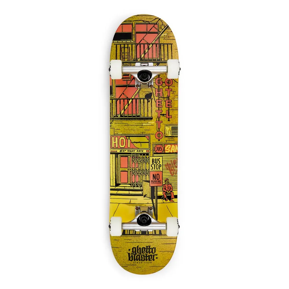 Skateboard Ghettoblaster per iniziare Hotel Rust 8.125"