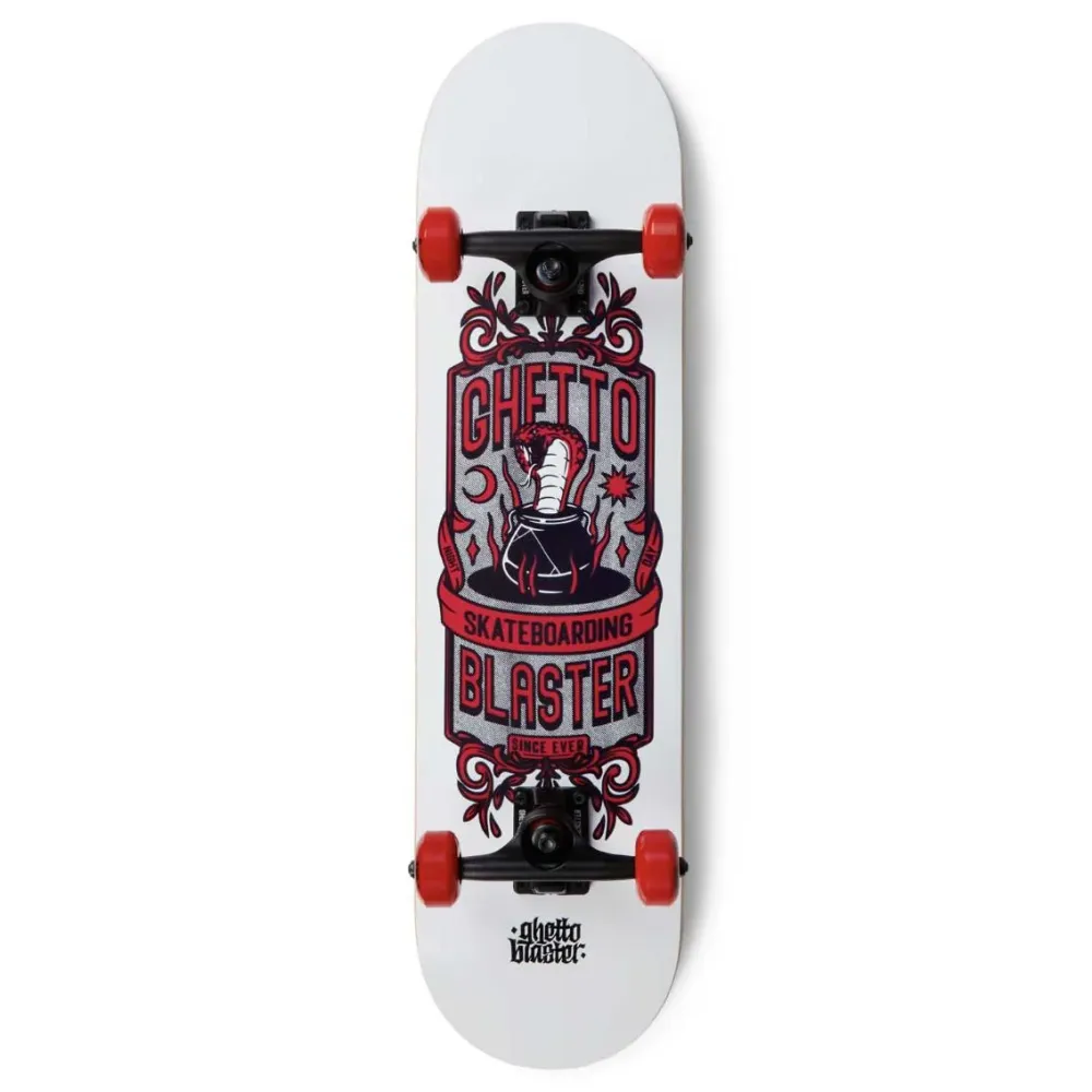 Skateboard Ghettoblaster per iniziare Kobra Red 7.80"