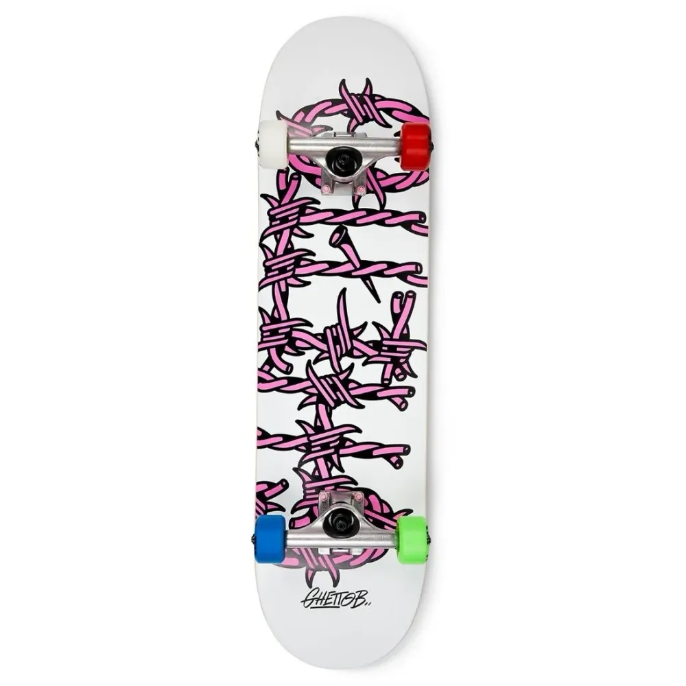 Skateboard Ghettoblaster za početak Barded Wire Pink 8.125"
