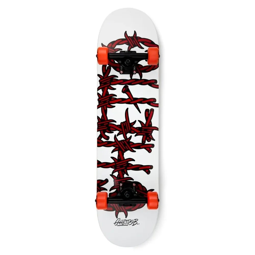 Skateboard Ghettoblaster za početak Barded Wire Red 8.25"