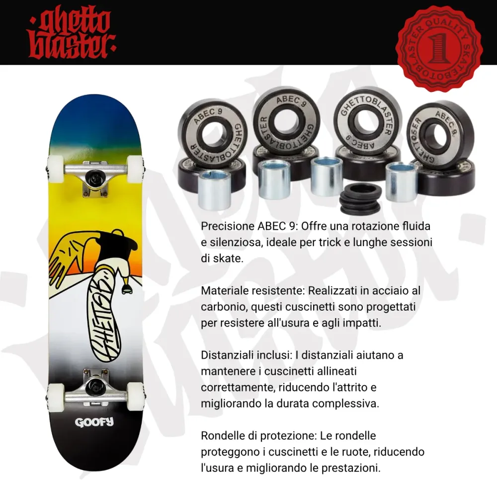 Skateboard Ghettoblaster za početak Push Goofy 8.0"