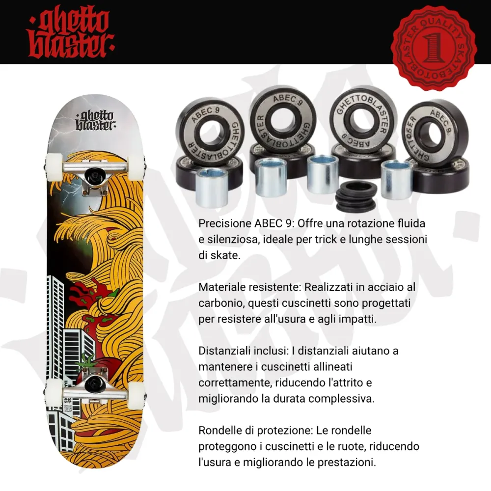Skateboard Ghettoblaster za početak Tsunami Thuinder 8.0"
