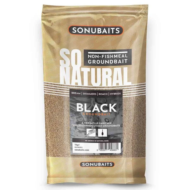 Sonubaits So Natural - Black 1kg