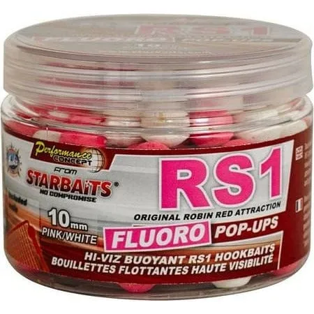 Starbaits Concept Fluo Pop-Ups RS1 10mm