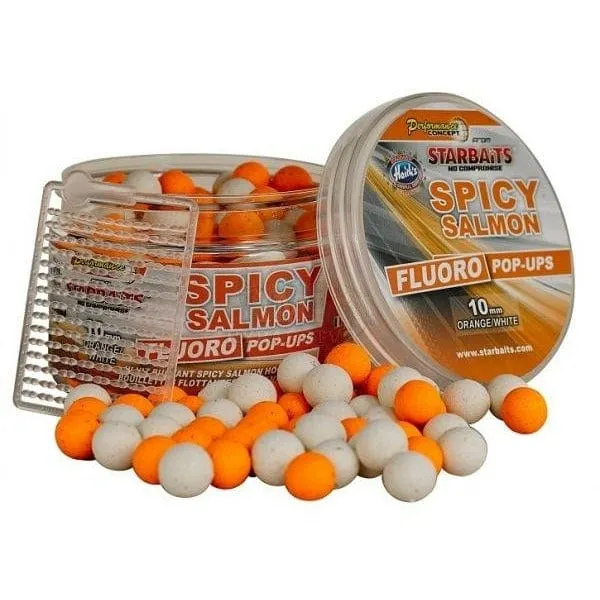 Starbaits Concept Salmon Fluo Pop-Ups 10mm