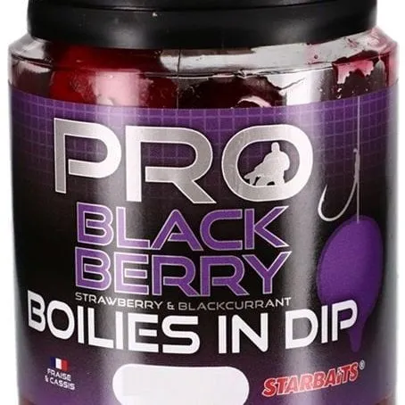 Starbaits Pro Boilies Dip Black Berry 150g