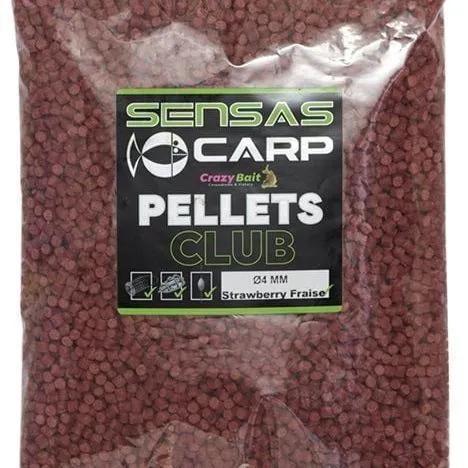 Starbaits Strawberry Club Pellets 1kg