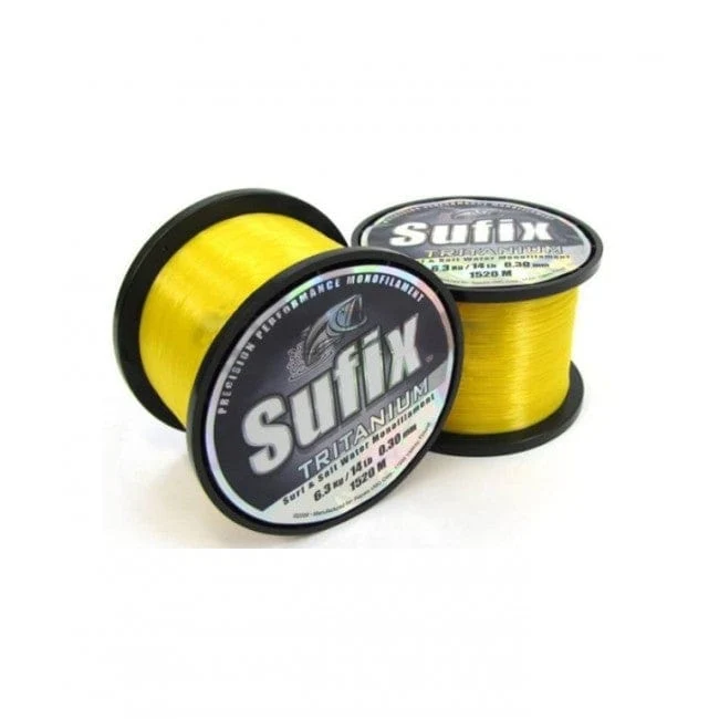 Sufix Tritanium 860m 0.40mm Neon Gold