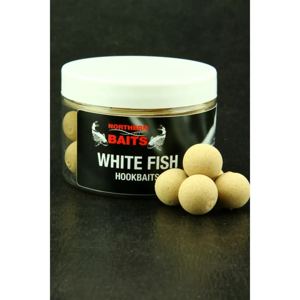 White Fish Hard Hookbaits 16mm