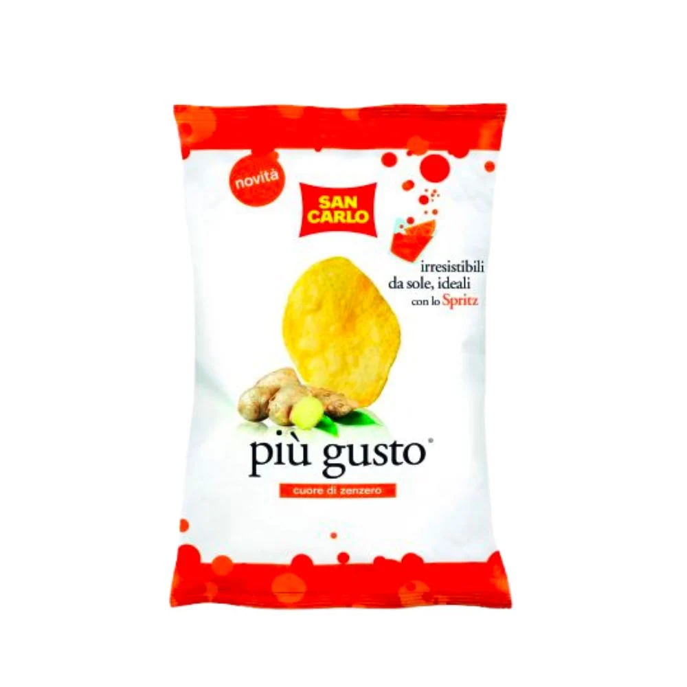 San Carlo Più Gusto Cuore di zenzero, čips od đumbira od 150g