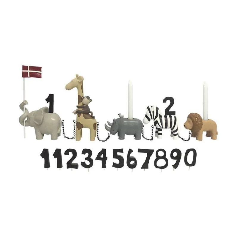 Kids Friis Rođendanski vlak - safari s 11 brojeva