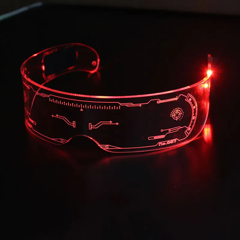 LED svetlece futuristicke naocare