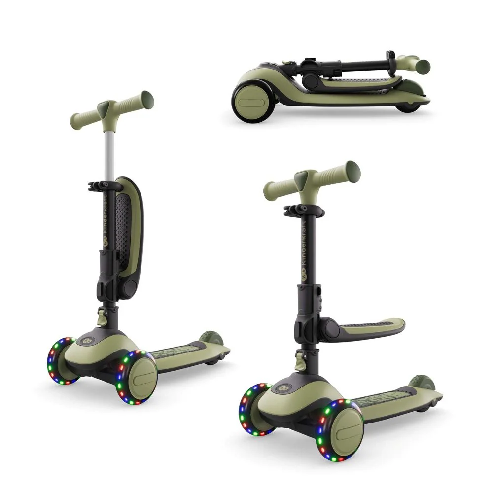 Kinderkraft romobil HALLEY 2, Grassland green