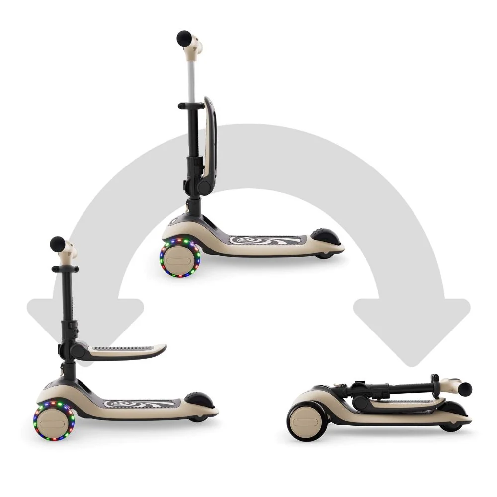 Kinderkraft romobil HALLEY 2, Stone white