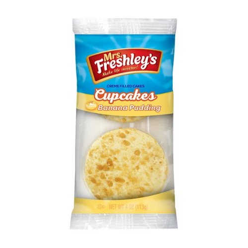 Mrs Freshley's Banana Pudding Cupcakes, cupcakes puding od banane od 113g