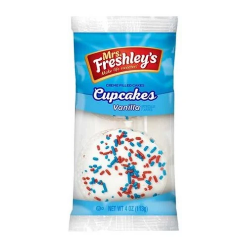 Mrs Freshley's Cupcakes Vanilija, cupcakes s vanilijom od 113g