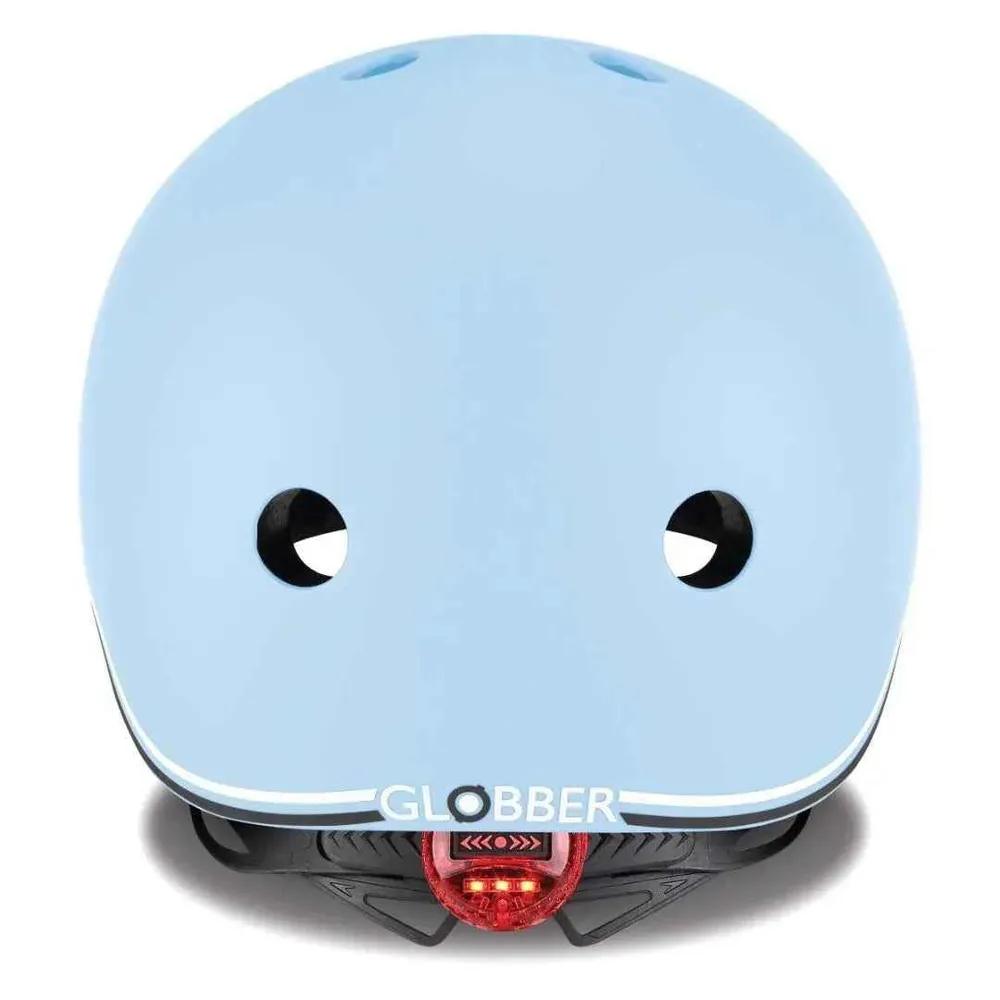 Globber® Dječja kaciga s lampicom XXS/XS (45-51 cm) Pastel Blue